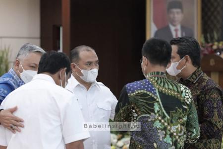 'Satu Suara', Presiden dan Gubernur Babel Pacu Hilirisasi dan Industrialisasi Sektor Pertambangan