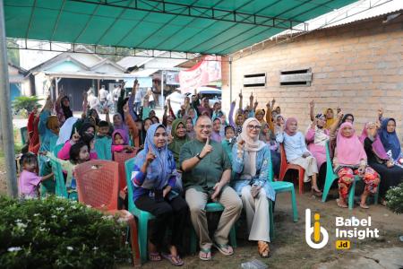 Erzaldi Rosman Bangkitkan Semangat Warga Desa Sumberjaya Permai dalam Kampanye di Pulau Besar 