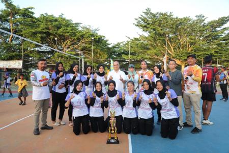Manisnya 'Balas Dendam' di Final Turnamen Voli Gerindra Cup 2024