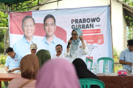 Pilih Prabowo Presiden, Bawa Melati ke DPR RI
