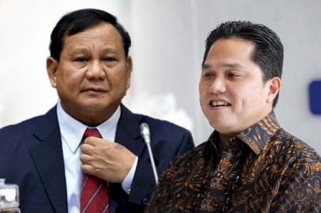 Prabowo-Erick Thohir? Ini Kata Ketua Gerindra Babel
