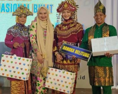Raih Peringkat Kedua, Busana Bangka Belitung Memukau! 