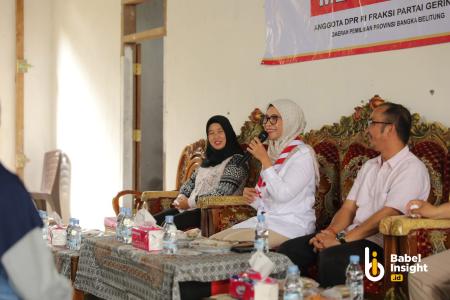 Reses Melati Erzaldi Penuhi Dahaga Pelaku UMKM di Babel