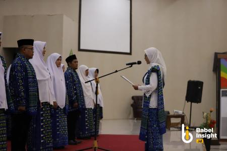 Resmi Dilantik, Melati Erzaldi Tunggu Kiprah BKMT Beltim.. 