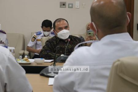 Temui Direktur Pelabuhan, Gubernur Erzaldi Cari Jalan Keluar  