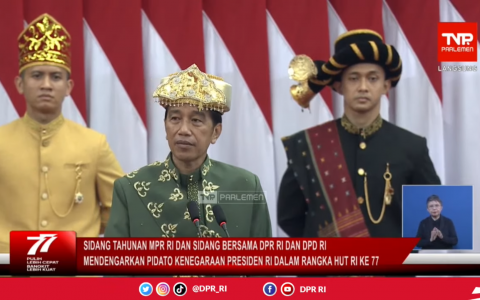Terpilihnya Pakaian Adat 'Paksian' yang Dikenakan Jokowi, Sisihkan 3 Terbaik, Diberi Waktu 3 Hari