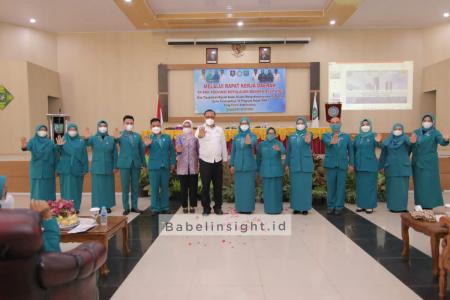 TP PKK se-Babel, Siap Jadi Relawan Anti Narkoba